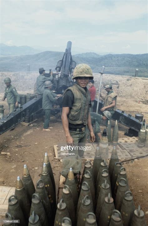 Arvn Artillery Crew Is All Set To Shell Enemy Positions From This