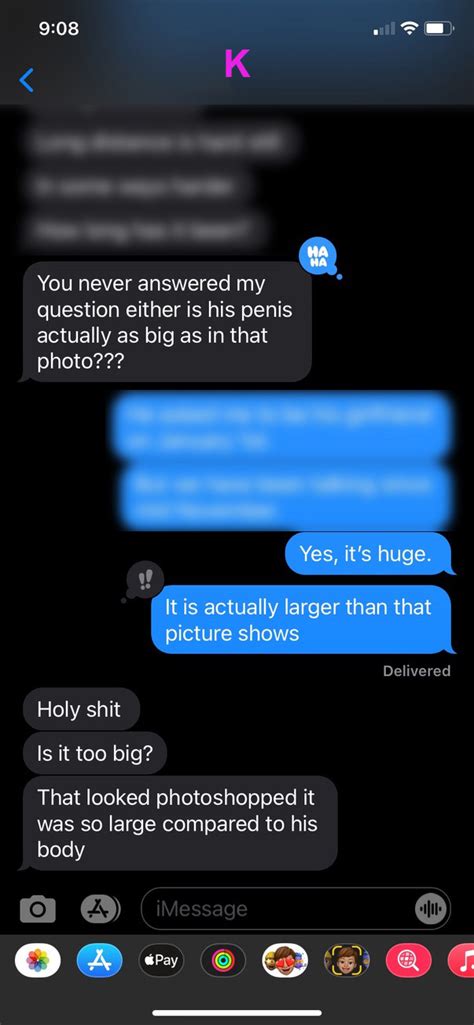 my [27m] girlfriend [25f] loves showing off my cock to her friends and she sends me their