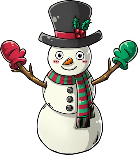 Snowman To Use Png Image Clipart Cartoonsnowman Transparent Png