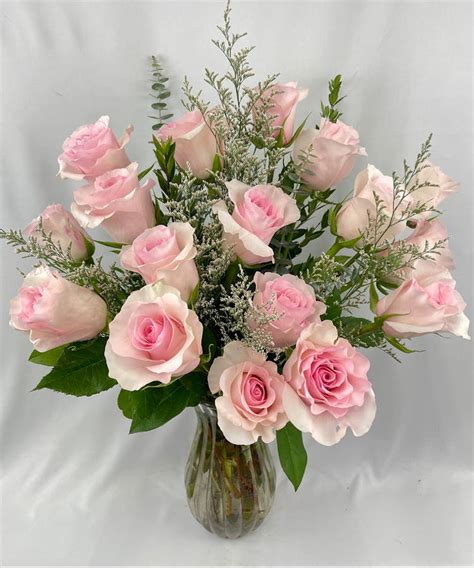 Pink Roses Wayne Nj Same Day Rose Delivery Boslands Flower Shop