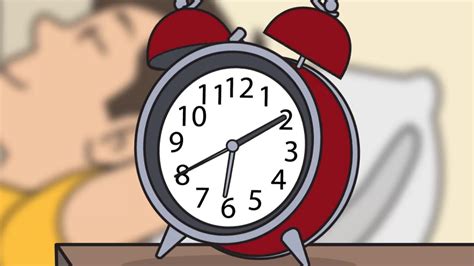 Animated Alarm Clock Moving Video Background Youtube