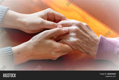 Elderly Hands Helping Image And Photo Free Trial Bigstock