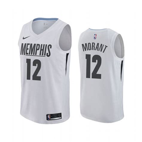 Mens Memphis Grizzlies 12 Ja Morant Diamond Nike Grey Reserves 2022