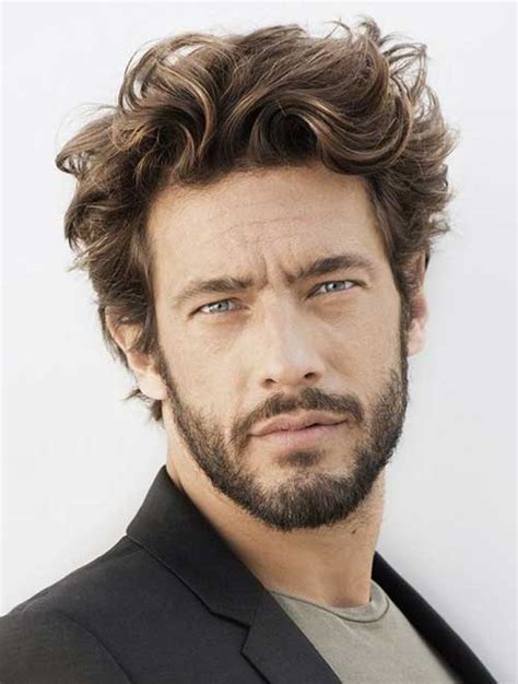 A haircut like this adores the natural mess your hair can go into, let it do its thing and keep it playful! 45 Amazing Curly Hairstyles for Men: Inspiration and Ideas ...