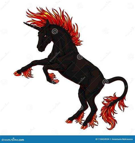 Black Fire Unicorns