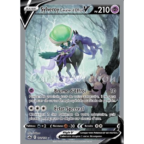 Sylveroy Cavalier d'Effroi-V 172/198 PV210 Carte Pokémon™ Ultra rare