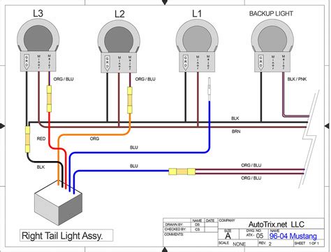 Dodge caravan tail light wiring wiring diagram load. 1996 Ford Mustang Tail Light Wiring Diagram - Wiring ...