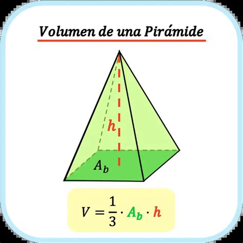 Volumen De Una Pirámide Fórmula Ejemplo Y Calculadora