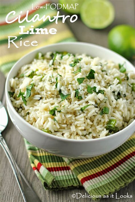 Either way, this recipe is so easy to make and makes cooking rice a little more fun than usual. Cilantro Lime Rice - Delicious as it Looks