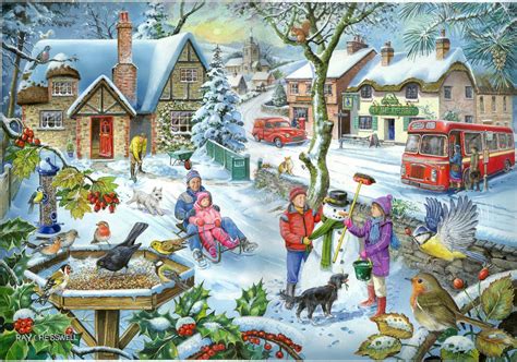 The House Of Puzzles Piece Jigsaw Puzzle In The Snow Find The Differences In Toys Games