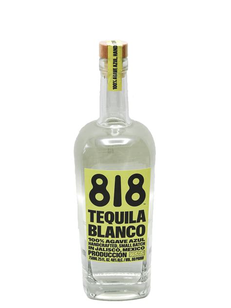 818 Tequila Blanco 750ml Bottle Barn