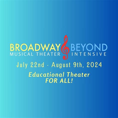 Broadway And Beyond Summit Nj