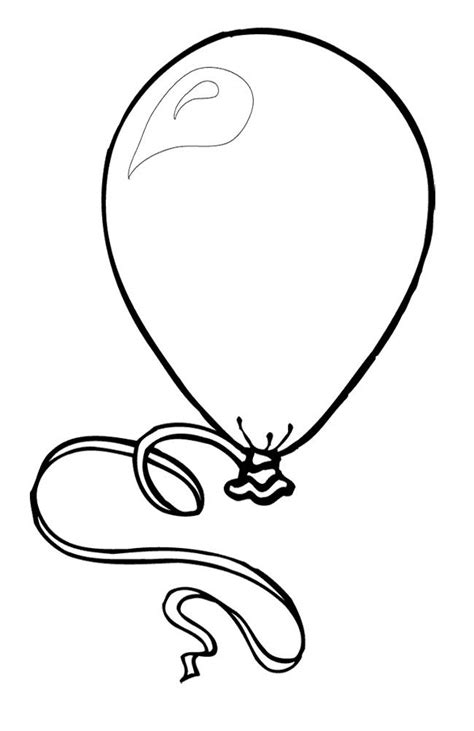 Balloon Coloring Pages Printable Collections