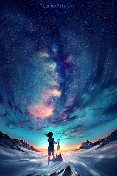 Look at the sky by winds, released 09 april 2021 1. ArtStation - Capture the Sky, (Yuumei) Wenqing Yan