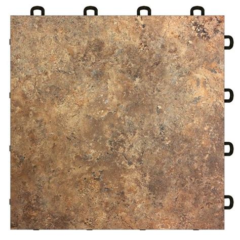 Sandstone Interlocking Basement Tiles 12 X 12 Interlocking Floor