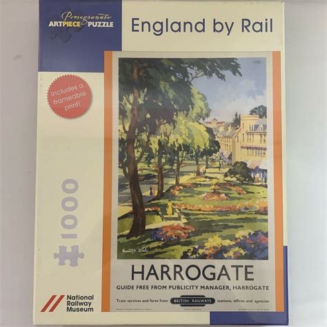 1000 Piece Pomegranate Artpiece Jigsaw Puzzle England By Rail Harrogate