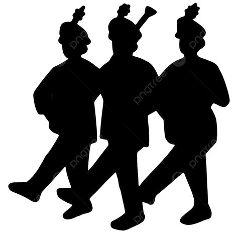Marching Band Silhouette Transparent Background Marching Marching Band