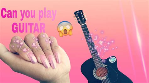 Keeping your nails in good shape for guitar is more important than you may realize. Can you play guitar with long nail. - YouTube