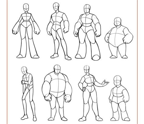 Image Result For Character Design References Body Shapes Character