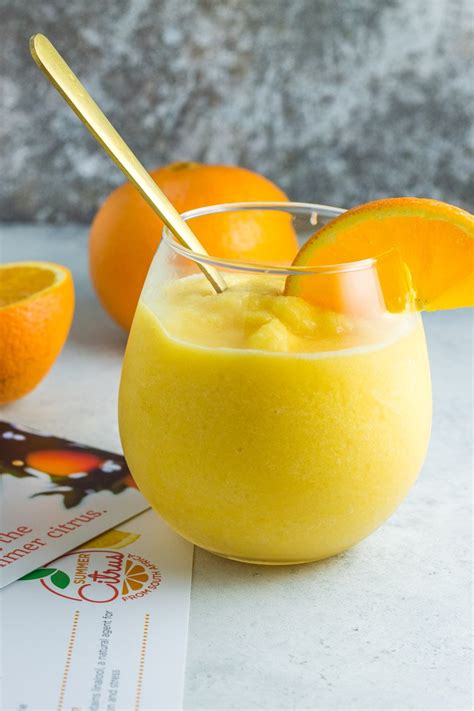 Paleo Orange Creamsicle Slushie