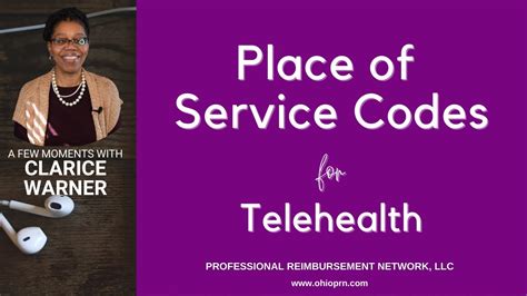 Place Of Service Codes For Telehealth Youtube