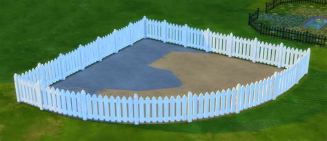 My Sims 4 Blog Picket Fence And Gate By Dasmatze2
