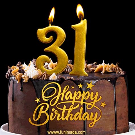 Happy 31st Birthday Animated S Download On