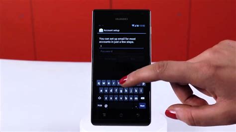 Setting Up Email Huawei Ascend P1 Vodacom Tech Team Youtube