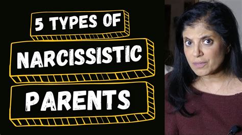 The 5 Types Of Narcissistic Parents Youtube