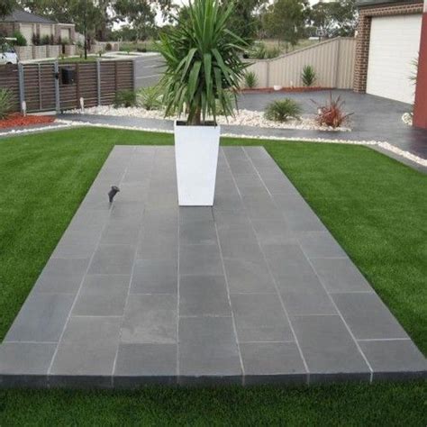 Or basket weave pattern, this sleek style is often complemented by more contemporary, modern patio furniture. A durable, stylish, modern look bluestone use for external ...