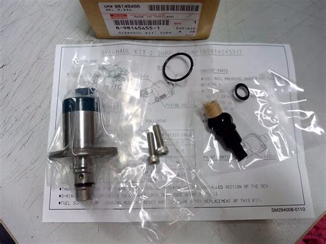 Isuzu D Max Suction Control Valve Kit Scv Pick Up Fuel Pump Ebay