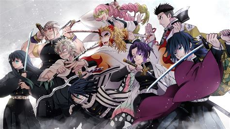 Hashira Pillars Members Kimetsu No Yaiba 4k 31444 Wallpaper