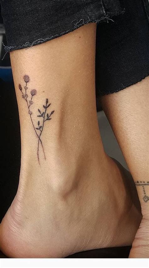Clear Meaningful Small Ankle Tattoos - Small Ankle Tattoos - Small