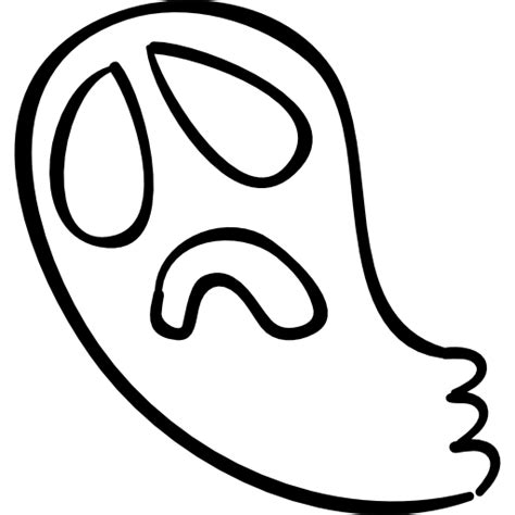 Free Icon Ghost Outline