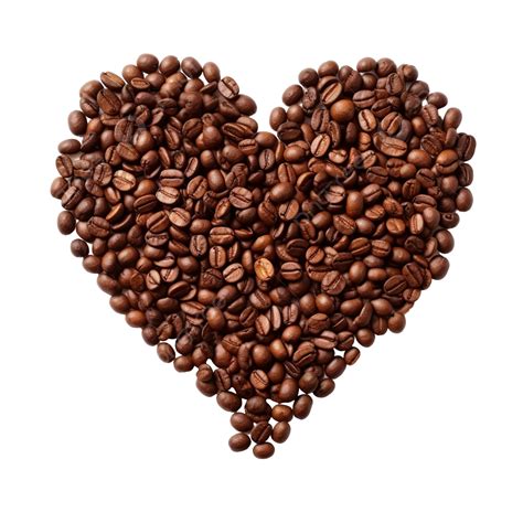 Coffee Beans Heart Shape Isolated Coffee Bean Coffee Bean Png
