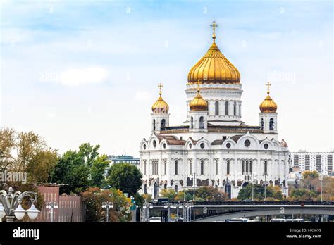 Kathedrale von Christus dem Erlöser in Moskau Russland größte orthodoxe Kirche jemals