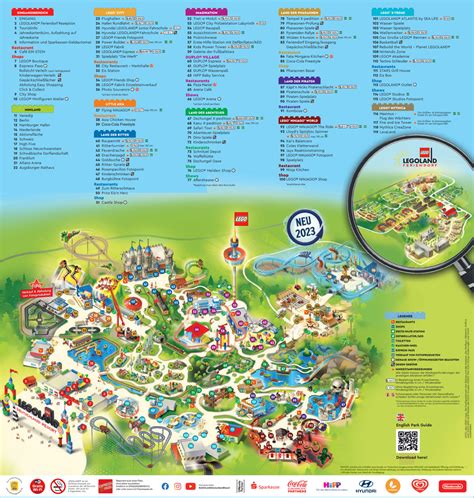 Park Plan Legoland Deutschland Resort