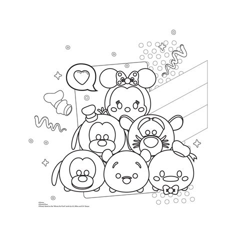 Coloriage tsum tsum full page coloring. Tsum Tsum Coloring Pages New Tsum Tsum Coloring Pages ...