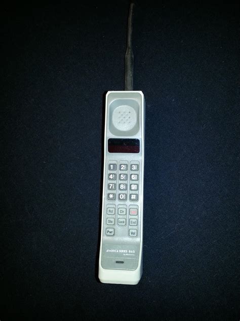 remember your first cell phone