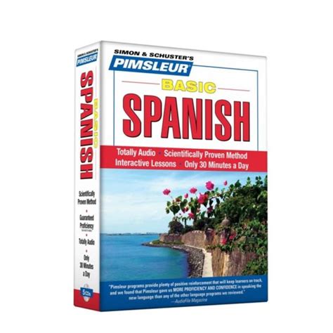 Pimsleur Spanish Basic Course Level 1 Lessons 1 10 Cd