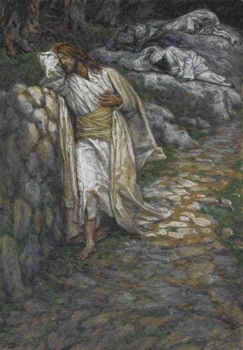 Christ In The Garden Of Gethsemane Painting At