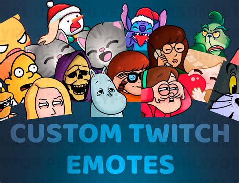 Custom Twitch Emotes Emotes Sub Badges Twitch Youtube Discord