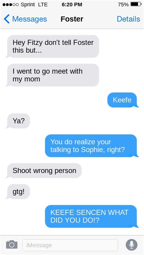 Kotlc Texting Story Between Sophie And Keefe Lost City The Best