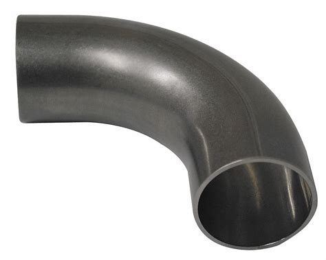 Grainger Approved Long Tangent Elbow Degrees T L Stainless Steel Butt Weld Connection