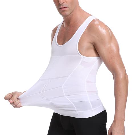 Men Gynecomastia Pre Surgical Post Surgical Chest Binder Vest Slimming