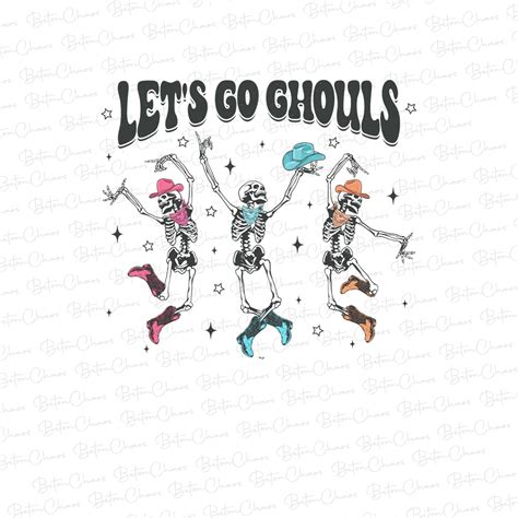 Lets Go Ghouls Halloween Png, Lets Go Ghouls Png, Halloween - Inspire