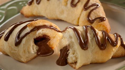 Hersheys Bliss® Chocolate Filled Crescents Rolls Recipe From