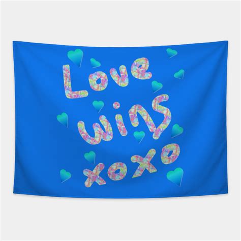 Love Wins Love Wins Tapestry Teepublic