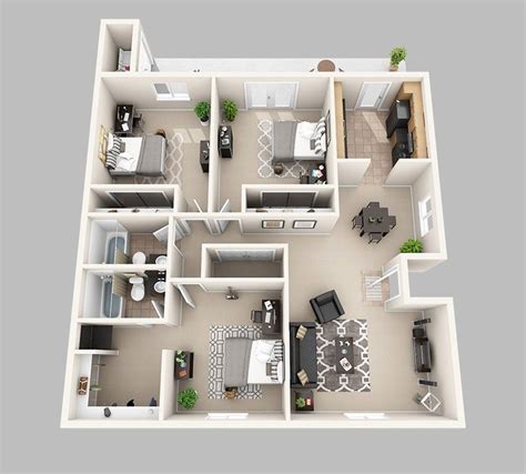 Curious to see how your favorite items will look in your space? 3d Floor Plan Maker Free - Home Design Ideas