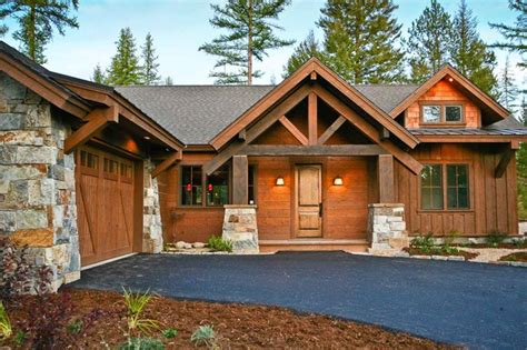 Whitefish Custom Home First Creek 2300 Traditional Exterior